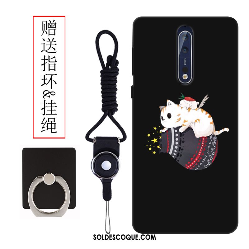 Coque Nokia 8 Peinture Fluide Doux Dessin Animé Téléphone Portable Incassable En Ligne