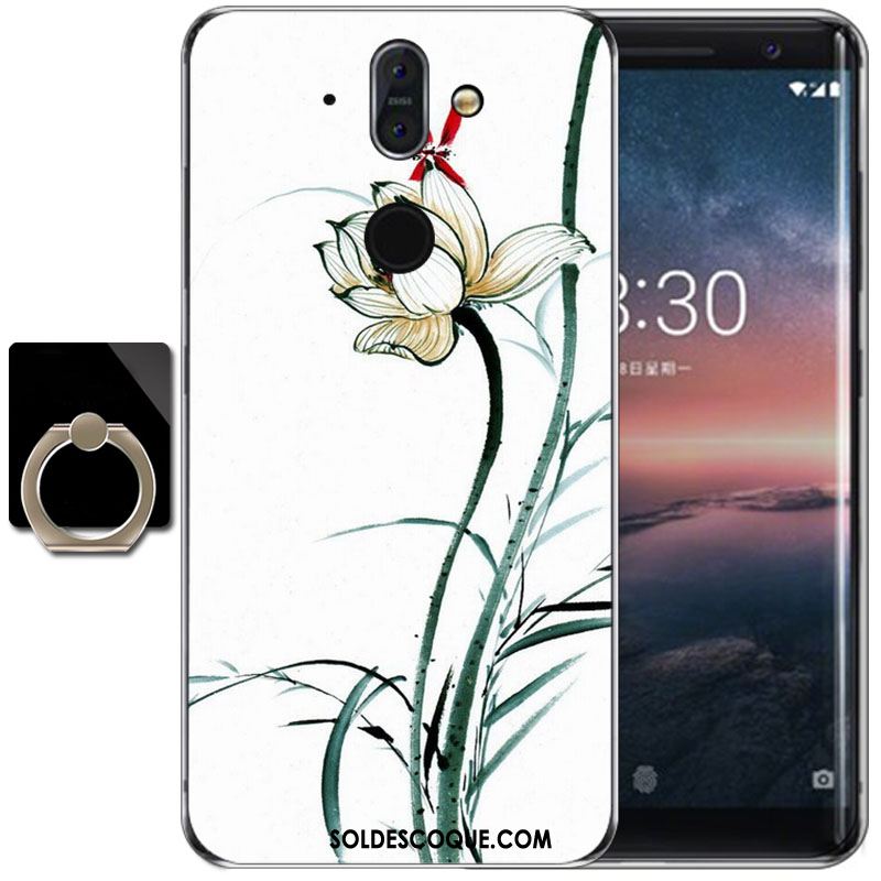 Coque Nokia 8 Sirocco Dessin Animé Haute Étui Silicone Vent En Ligne