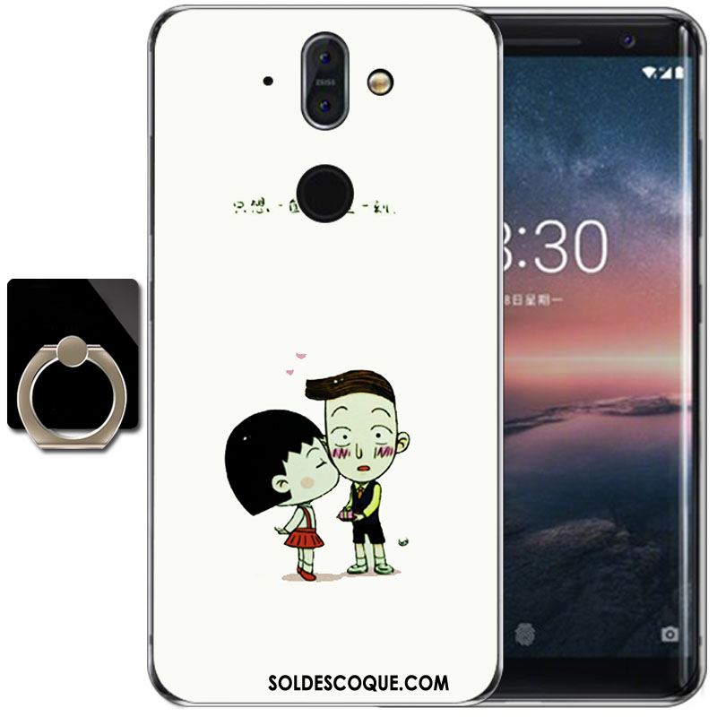 Coque Nokia 8 Sirocco Dessin Animé Haute Étui Silicone Vent En Ligne