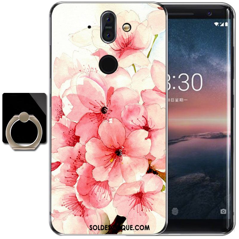 Coque Nokia 8 Sirocco Dessin Animé Haute Étui Silicone Vent En Ligne