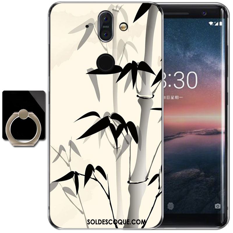 Coque Nokia 8 Sirocco Dessin Animé Haute Étui Silicone Vent En Ligne