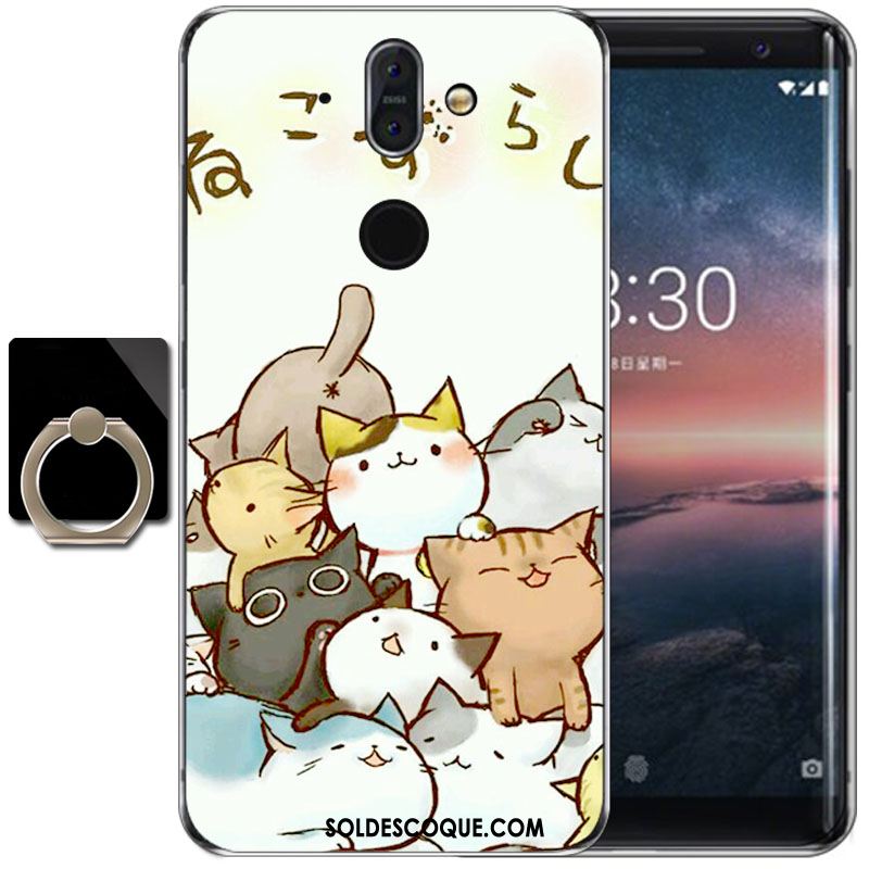 Coque Nokia 8 Sirocco Dessin Animé Haute Étui Silicone Vent En Ligne