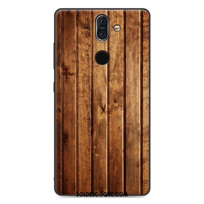 Coque Nokia 8 Sirocco Délavé En Daim Créatif Simple Bleu Tout Compris En Vente