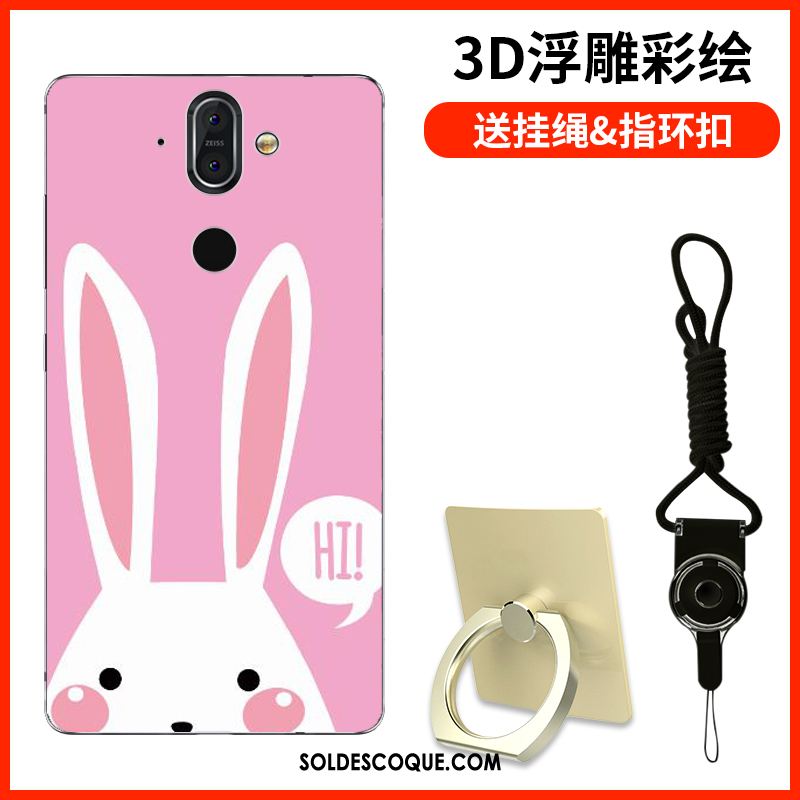 Coque Nokia 8 Sirocco Peinture Créatif Gaufrage Étui Personnalité Soldes