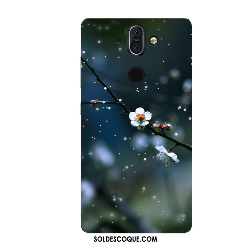 Coque Nokia 8 Sirocco Tout Compris Bleu Silicone Incassable Fluide Doux Soldes