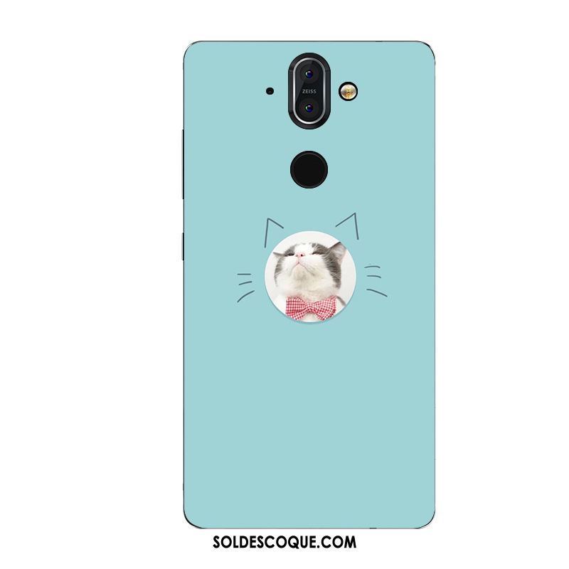 Coque Nokia 8 Sirocco Tout Compris Bleu Silicone Incassable Fluide Doux Soldes