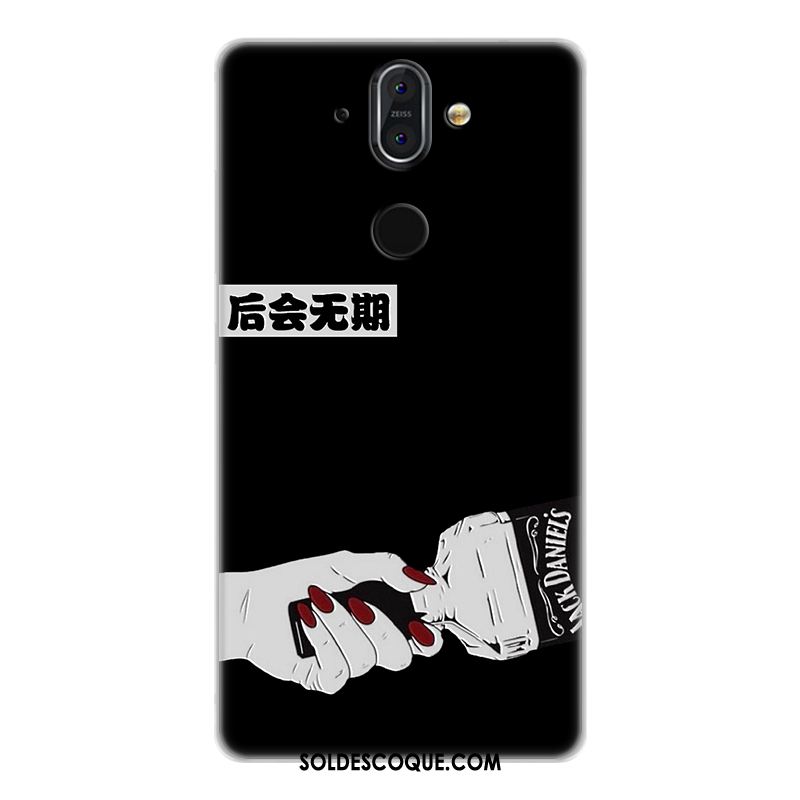 Coque Nokia 8 Sirocco Téléphone Portable Gaufrage Personnalité Fluide Doux Protection En Ligne