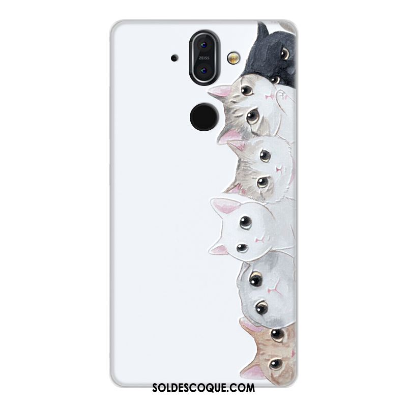 Coque Nokia 8 Sirocco Téléphone Portable Gaufrage Personnalité Fluide Doux Protection En Ligne