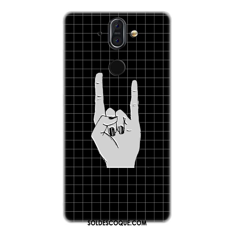 Coque Nokia 8 Sirocco Téléphone Portable Gaufrage Personnalité Fluide Doux Protection En Ligne