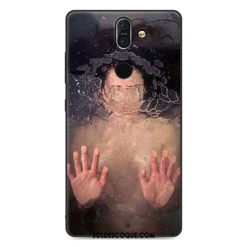 Coque Nokia 8 Sirocco Téléphone Portable Étui Protection Fluide Doux Amoureux France