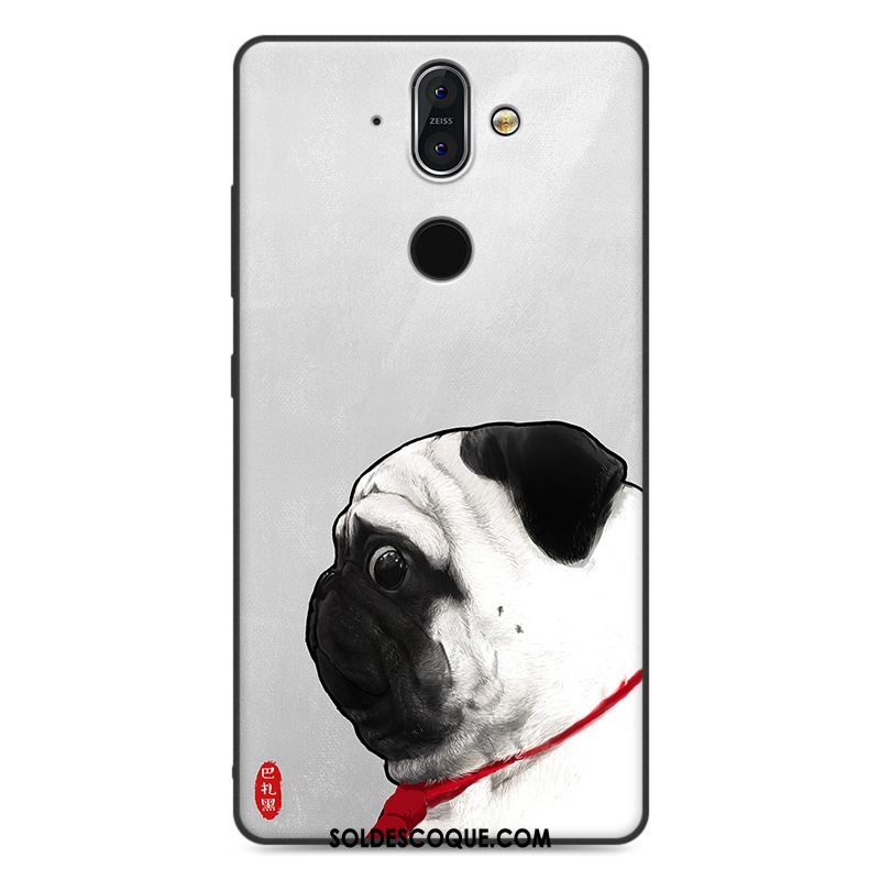 Coque Nokia 8 Sirocco Téléphone Portable Étui Protection Fluide Doux Amoureux France