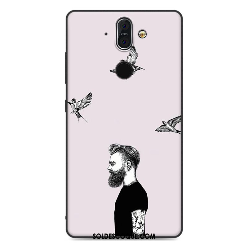 Coque Nokia 8 Sirocco Téléphone Portable Étui Protection Fluide Doux Amoureux France