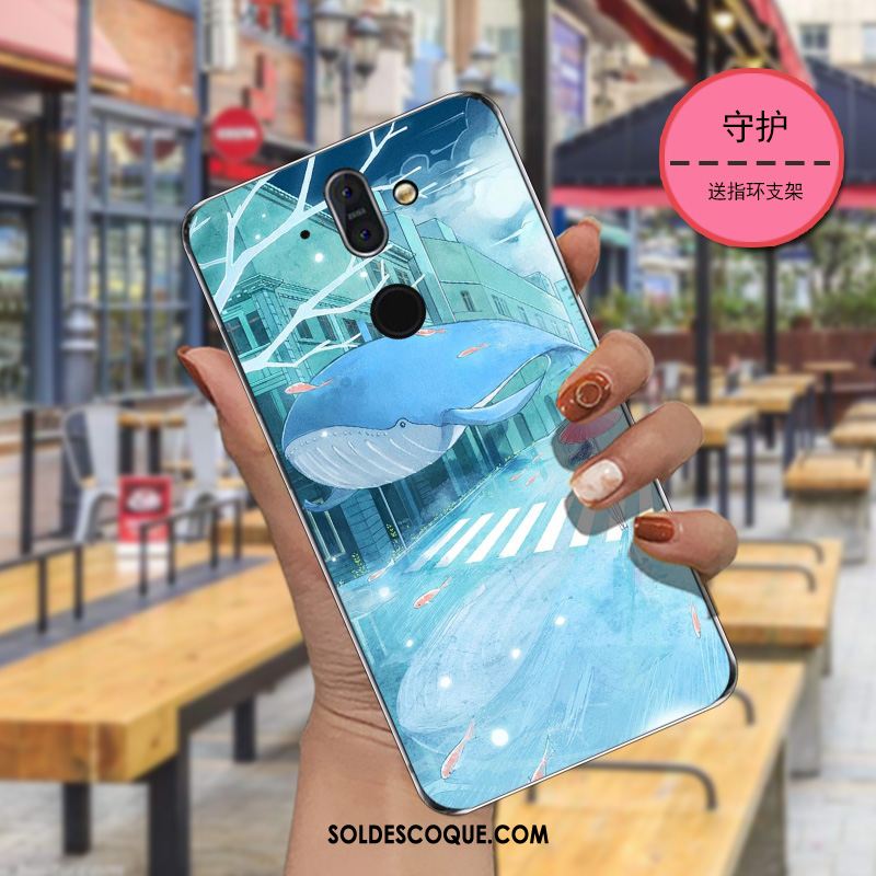 Coque Nokia 8 Sirocco Étoile Téléphone Portable Dessin Animé Vert Haute En Vente