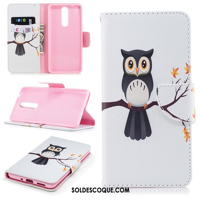 Coque Nokia 8 Tendance Protection Dessin Animé Étui En Cuir Téléphone Portable Pas Cher