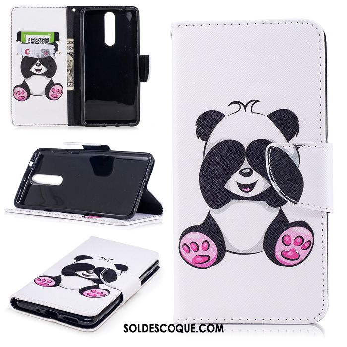 Coque Nokia 8 Tendance Protection Dessin Animé Étui En Cuir Téléphone Portable Pas Cher