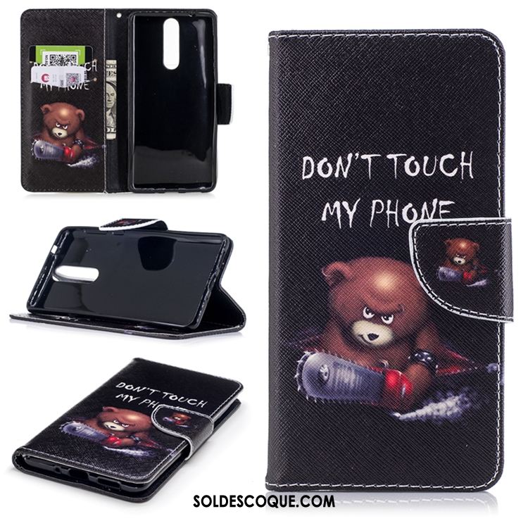 Coque Nokia 8 Téléphone Portable Fluide Doux Carte Silicone Multicolore Soldes