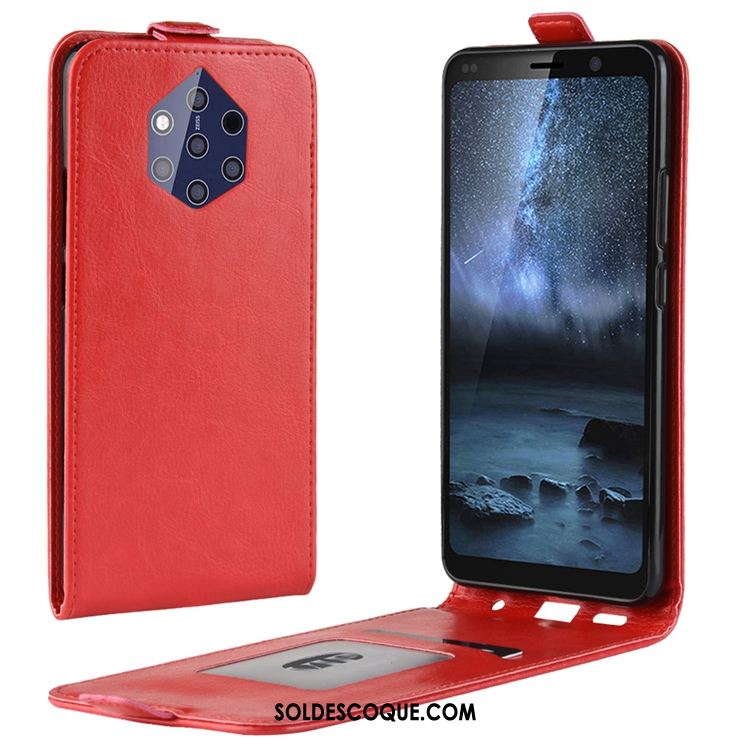 Coque Nokia 9 Pureview Carte Téléphone Portable Étui En Cuir Pas Cher