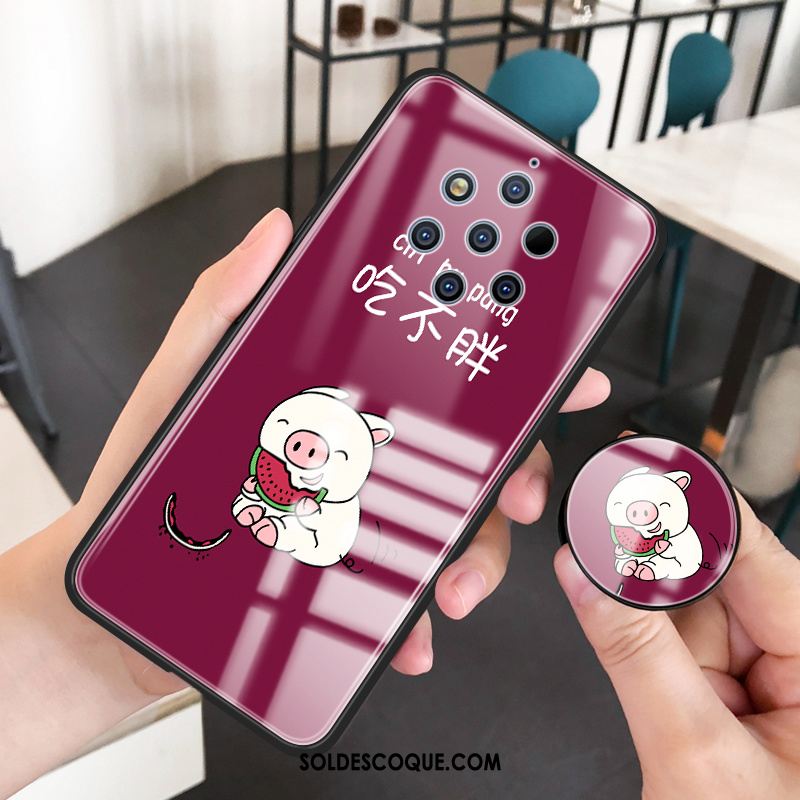 Coque Nokia 9 Pureview Pu Dessin Animé Étui Téléphone Portable Fluide Doux Housse Pas Cher