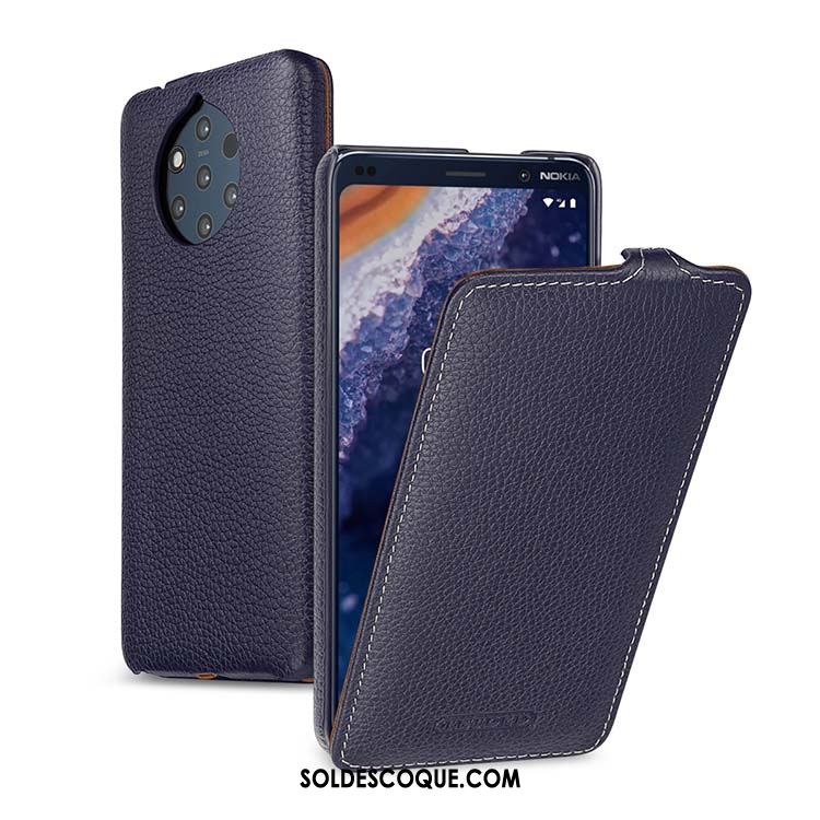 Coque Nokia 9 Pureview Pu Personnalité Étui Business Téléphone Portable Pas Cher