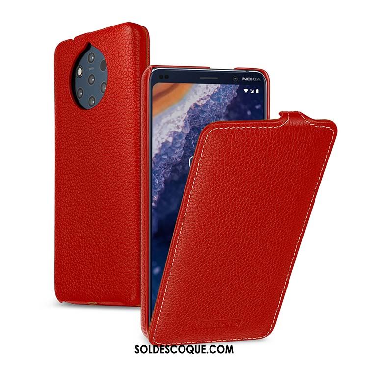 Coque Nokia 9 Pureview Pu Personnalité Étui Business Téléphone Portable Pas Cher