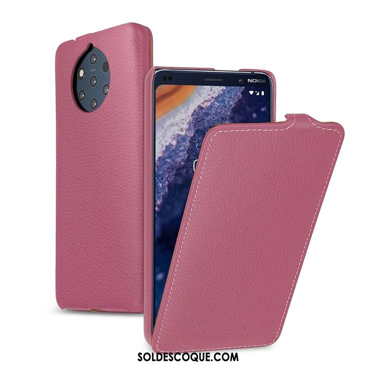 Coque Nokia 9 Pureview Pu Personnalité Étui Business Téléphone Portable Pas Cher