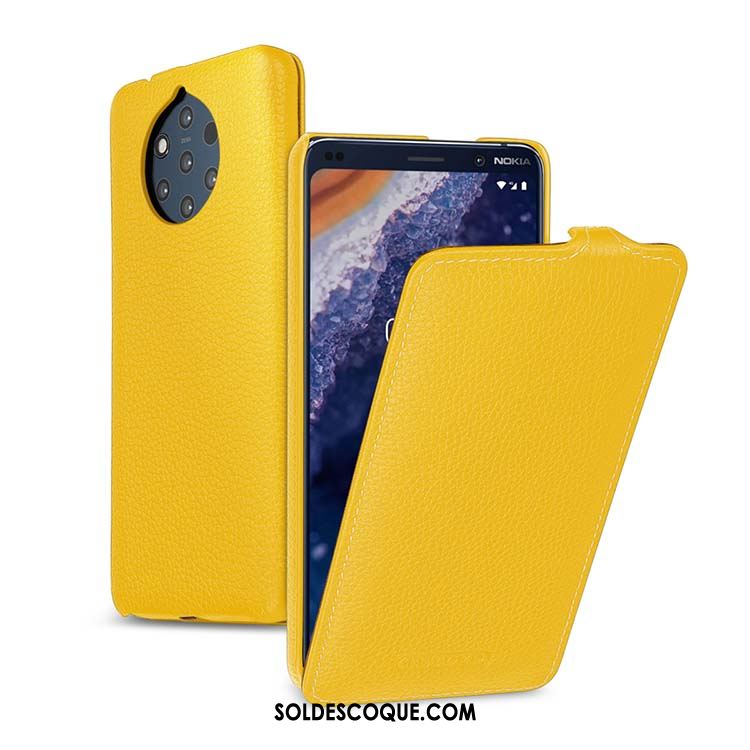 Coque Nokia 9 Pureview Pu Personnalité Étui Business Téléphone Portable Pas Cher