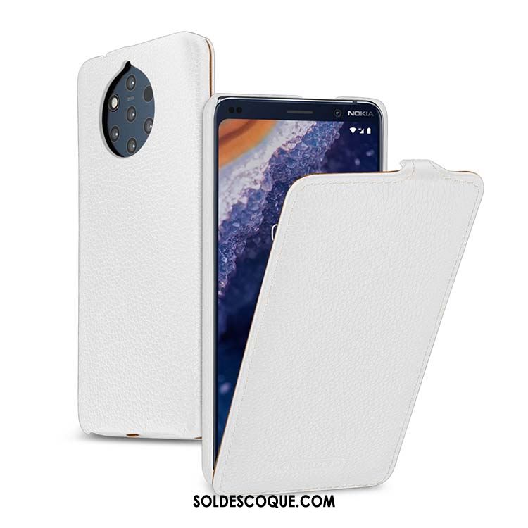 Coque Nokia 9 Pureview Pu Personnalité Étui Business Téléphone Portable Pas Cher