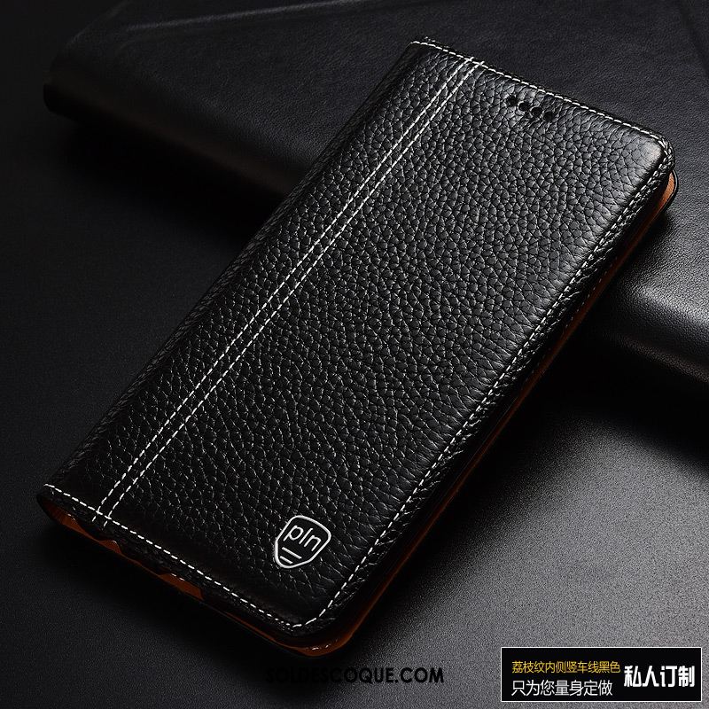 Coque Nokia 9 Pureview Pure Étui En Cuir Protection Manuel Litchi Pas Cher