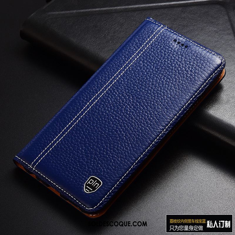 Coque Nokia 9 Pureview Pure Étui En Cuir Protection Manuel Litchi Pas Cher