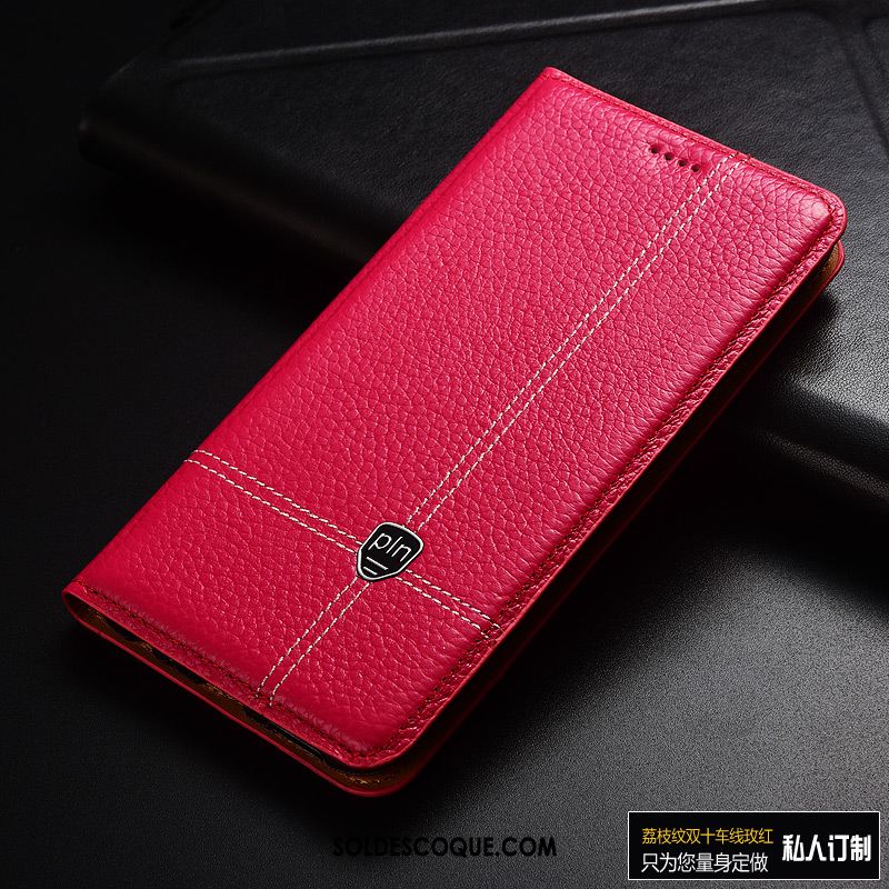 Coque Nokia 9 Pureview Pure Étui En Cuir Protection Manuel Litchi Pas Cher