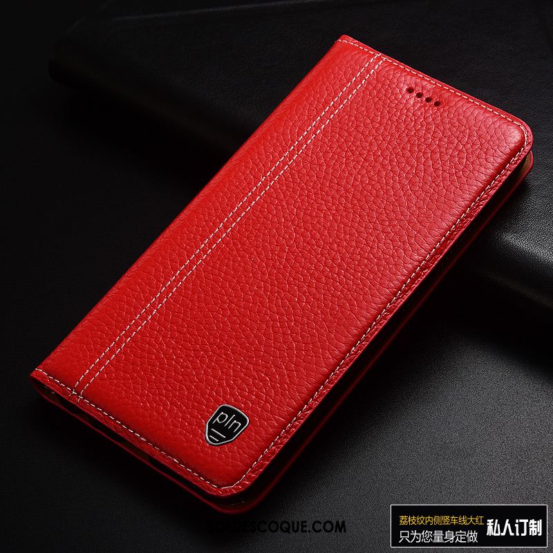 Coque Nokia 9 Pureview Pure Étui En Cuir Protection Manuel Litchi Pas Cher