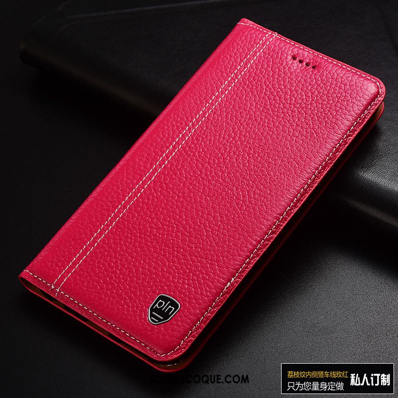 Coque Nokia 9 Pureview Pure Étui En Cuir Protection Manuel Litchi Pas Cher