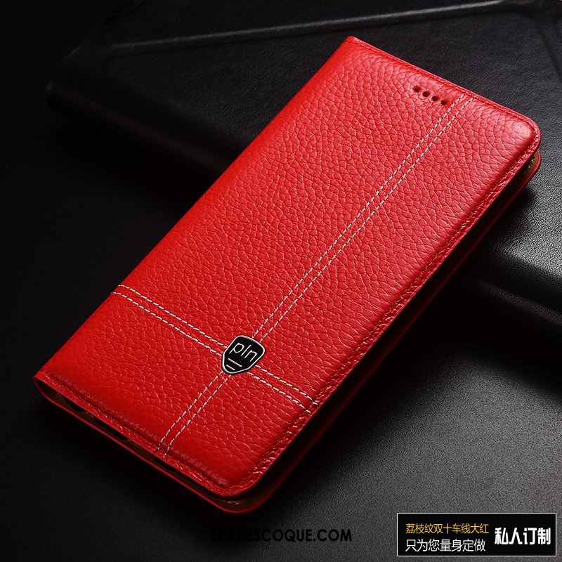 Coque Nokia 9 Pureview Pure Étui En Cuir Protection Manuel Litchi Pas Cher