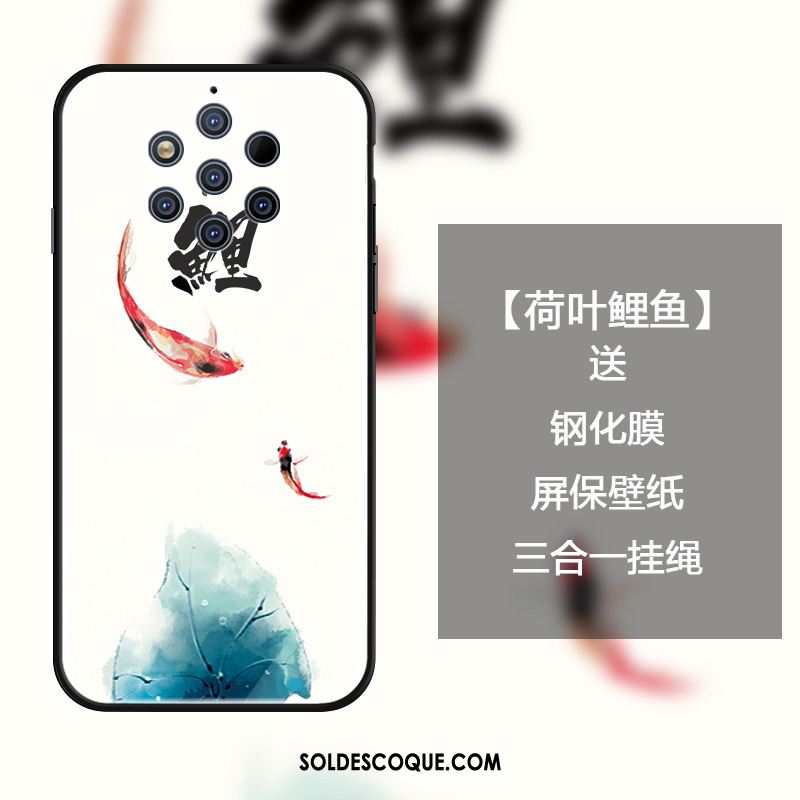 Coque Nokia 9 Pureview Style Chinois Étui Créatif Téléphone Portable Tout Compris Soldes