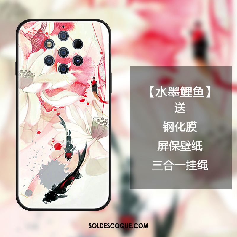 Coque Nokia 9 Pureview Style Chinois Étui Créatif Téléphone Portable Tout Compris Soldes