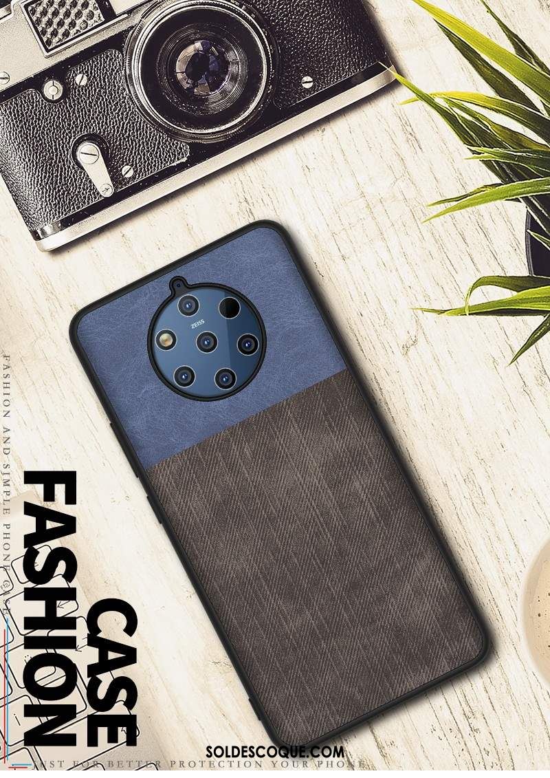 Coque Nokia 9 Pureview Étui Protection Pour Gris Modèle Fleurie Soldes