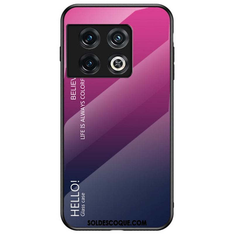 Coque OnePlus 10 Pro 5G Verre Trempé Hello