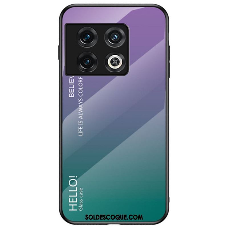 Coque OnePlus 10 Pro 5G Verre Trempé Hello