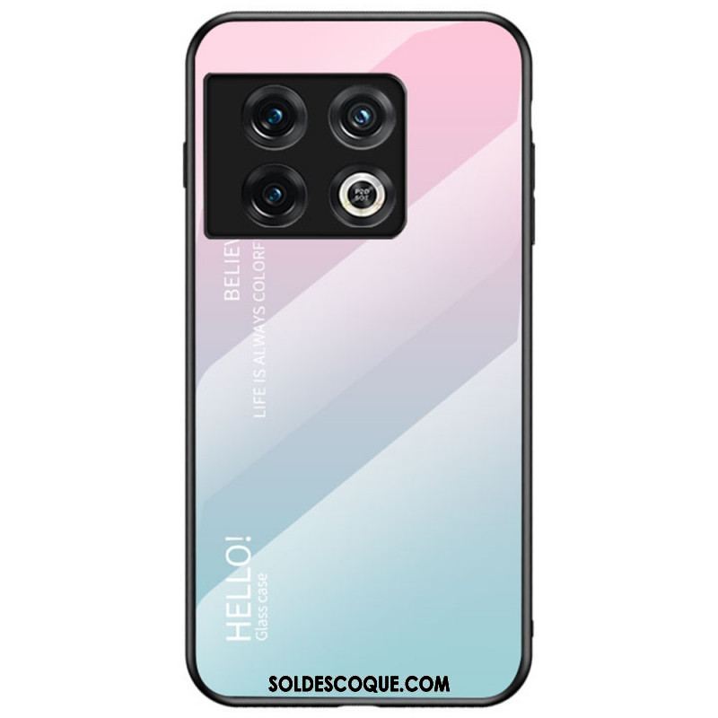 Coque OnePlus 10 Pro 5G Verre Trempé Hello