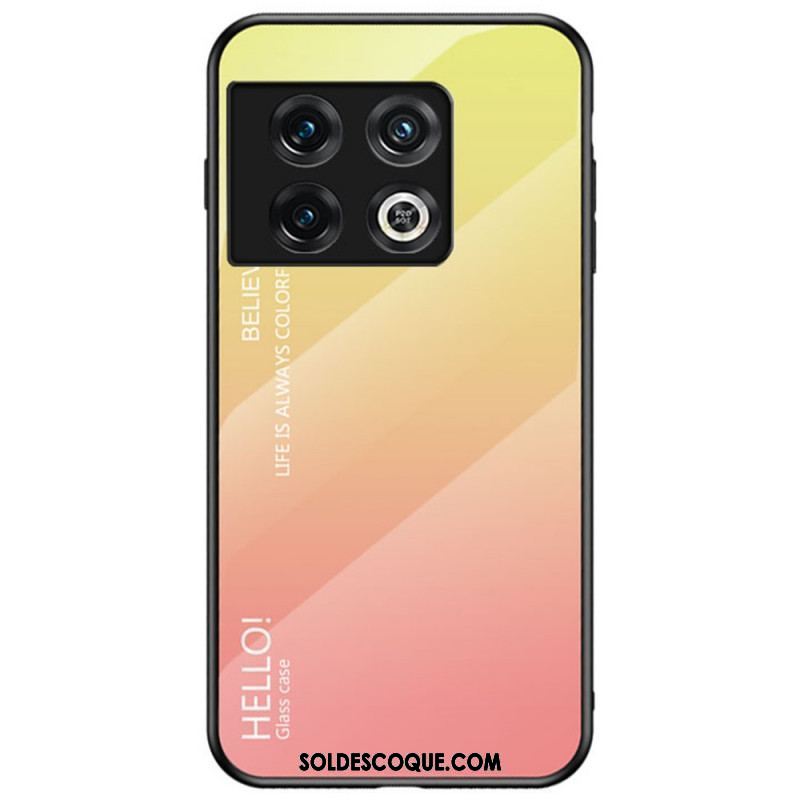 Coque OnePlus 10 Pro 5G Verre Trempé Hello