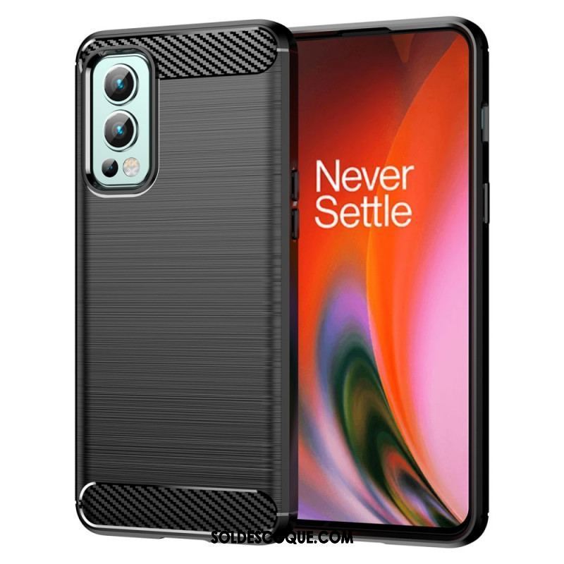 Coque OnePlus Nord 2 5G Fibre Carbone Brossée