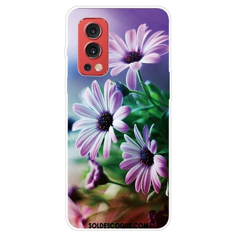 Coque OnePlus Nord 2 5G Fleurs Réalistes