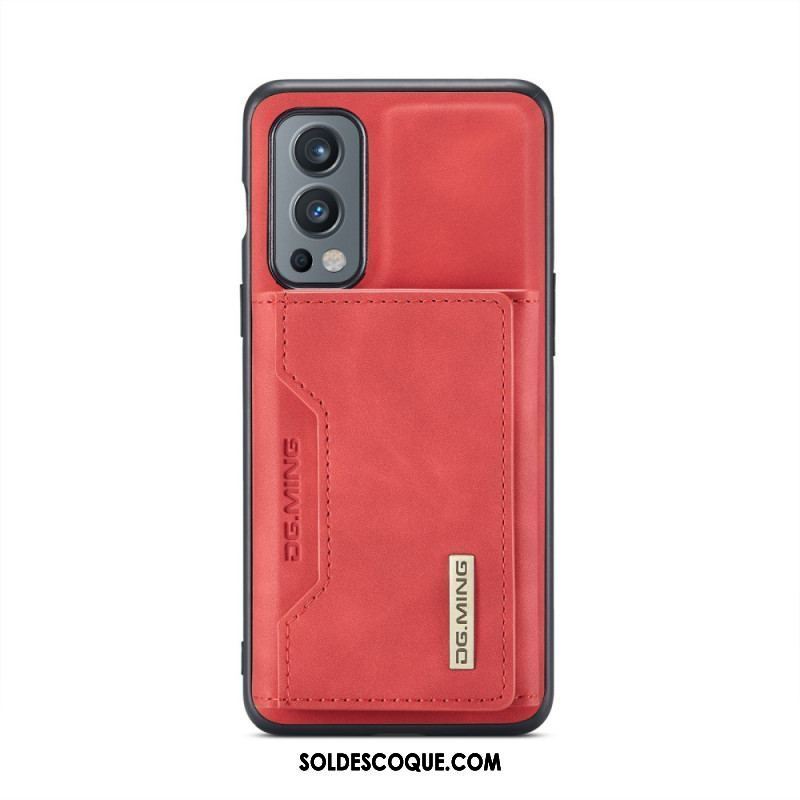 Coque OnePlus Nord 2 5G Porte-Cartes Détachable DG.MING