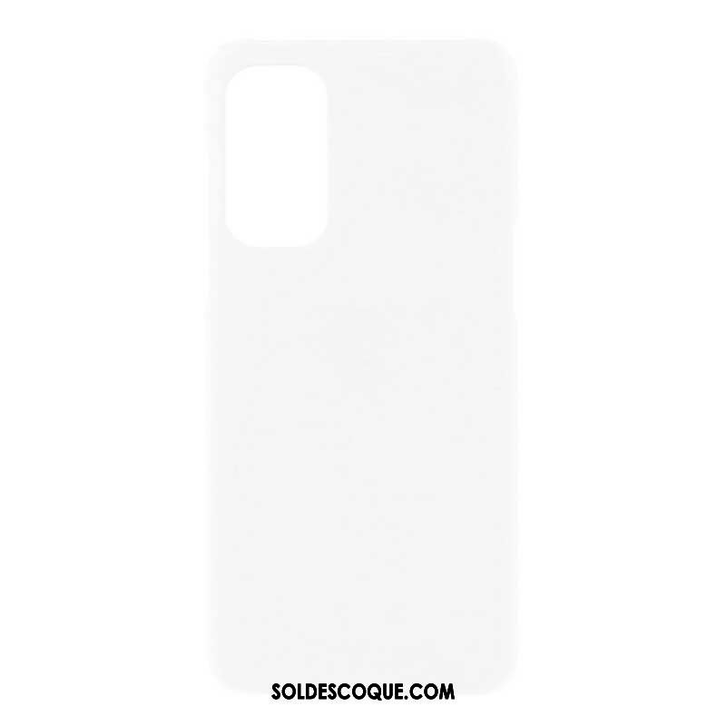 Coque OnePlus Nord 2 5G Rigide Effet Caoutchouc