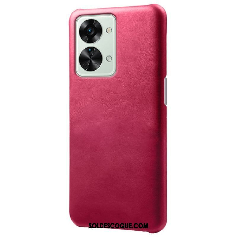 Coque OnePlus Nord 2T 5G Texture Cuir