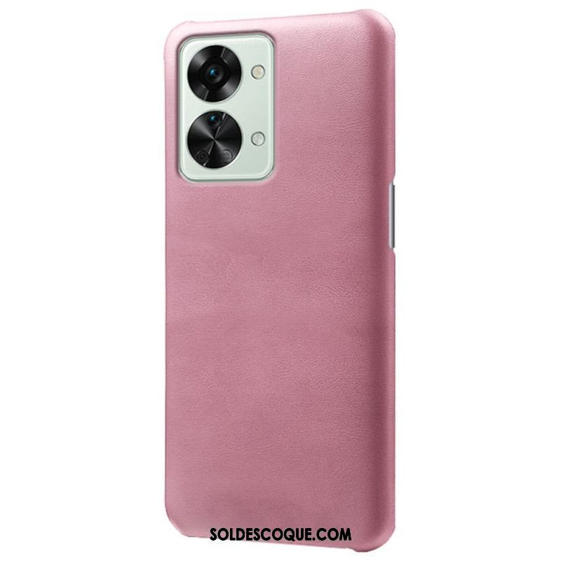 Coque OnePlus Nord 2T 5G Texture Cuir