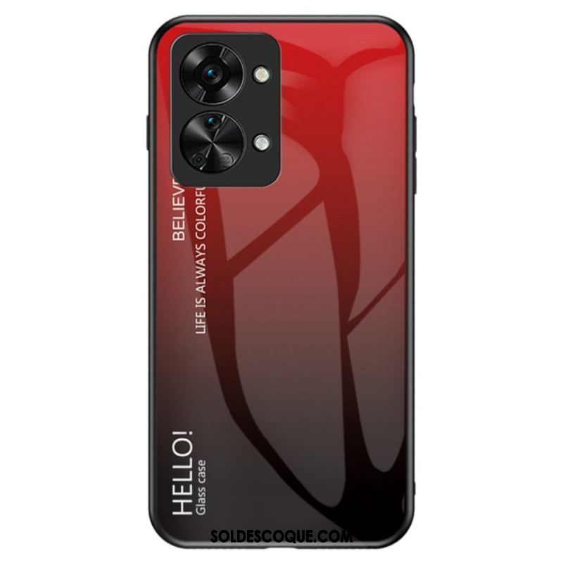 Coque OnePlus Nord 2T 5G Verre Trempé Hello