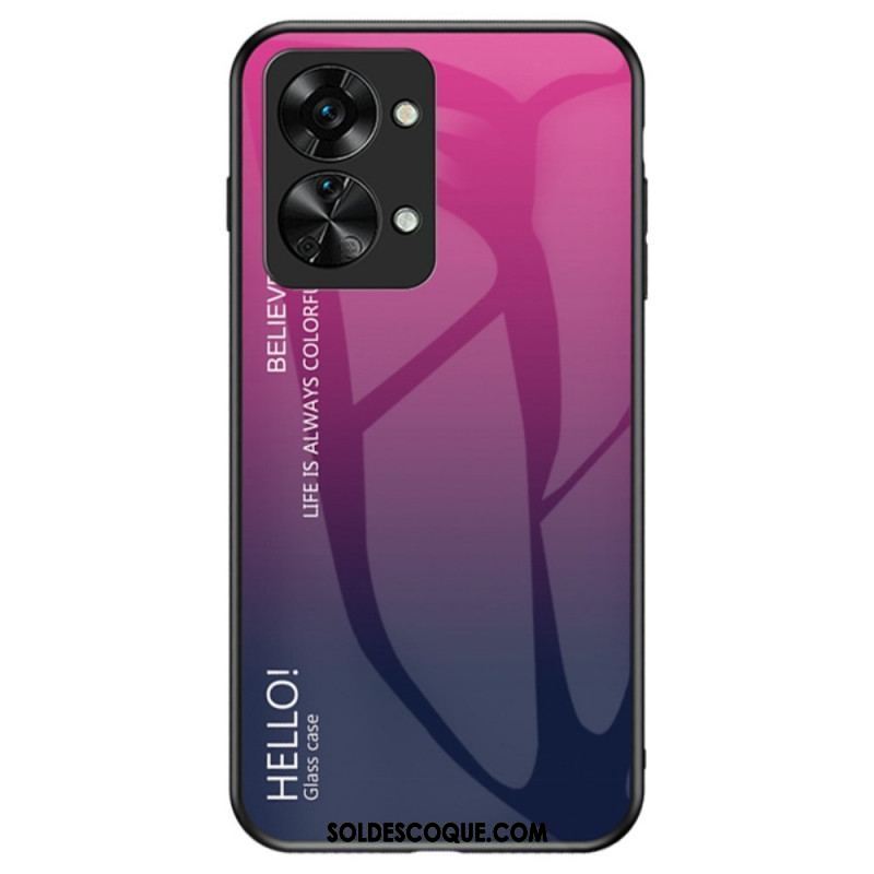 Coque OnePlus Nord 2T 5G Verre Trempé Hello