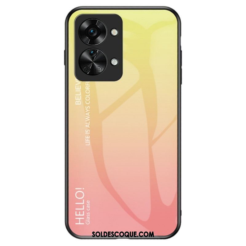 Coque OnePlus Nord 2T 5G Verre Trempé Hello