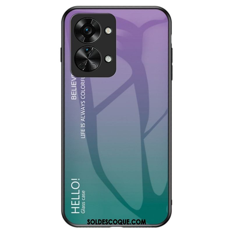 Coque OnePlus Nord 2T 5G Verre Trempé Hello